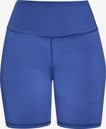 faina Athlsr Skinny Shorts in Blau: predná strana