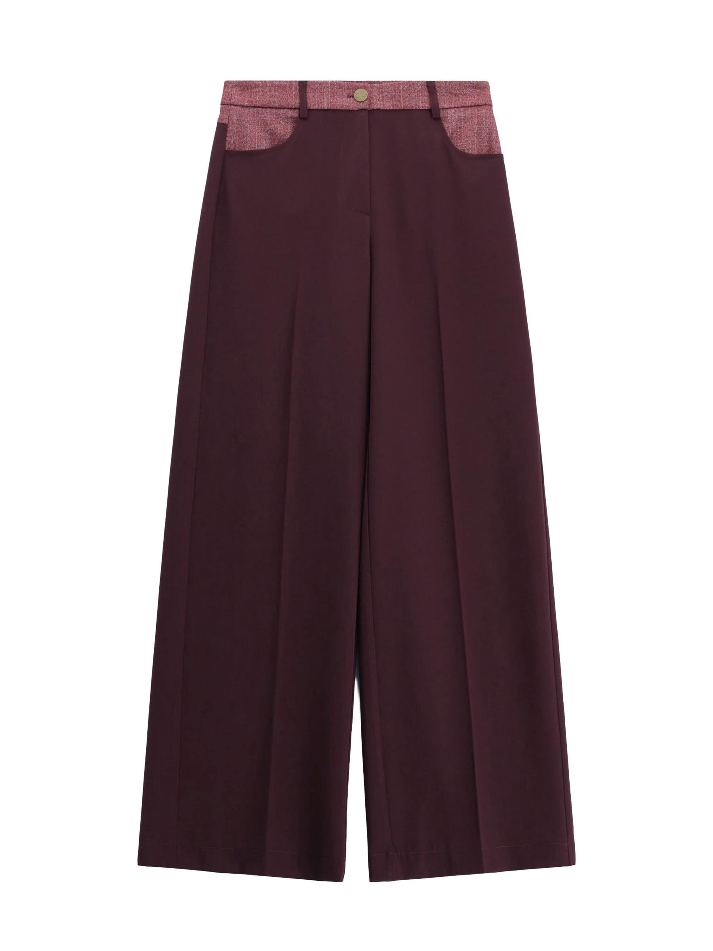 IMPERIAL Regular Broek 'IMPERIAL PANTALONE PANTALONE' in Rood: voorkant