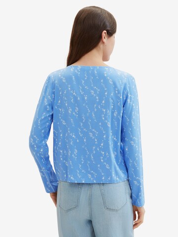 TOM TAILOR DENIM Blouse in Blue