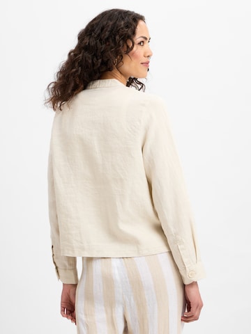 Marie Lund Leinenbluse ' Emma ' in Beige