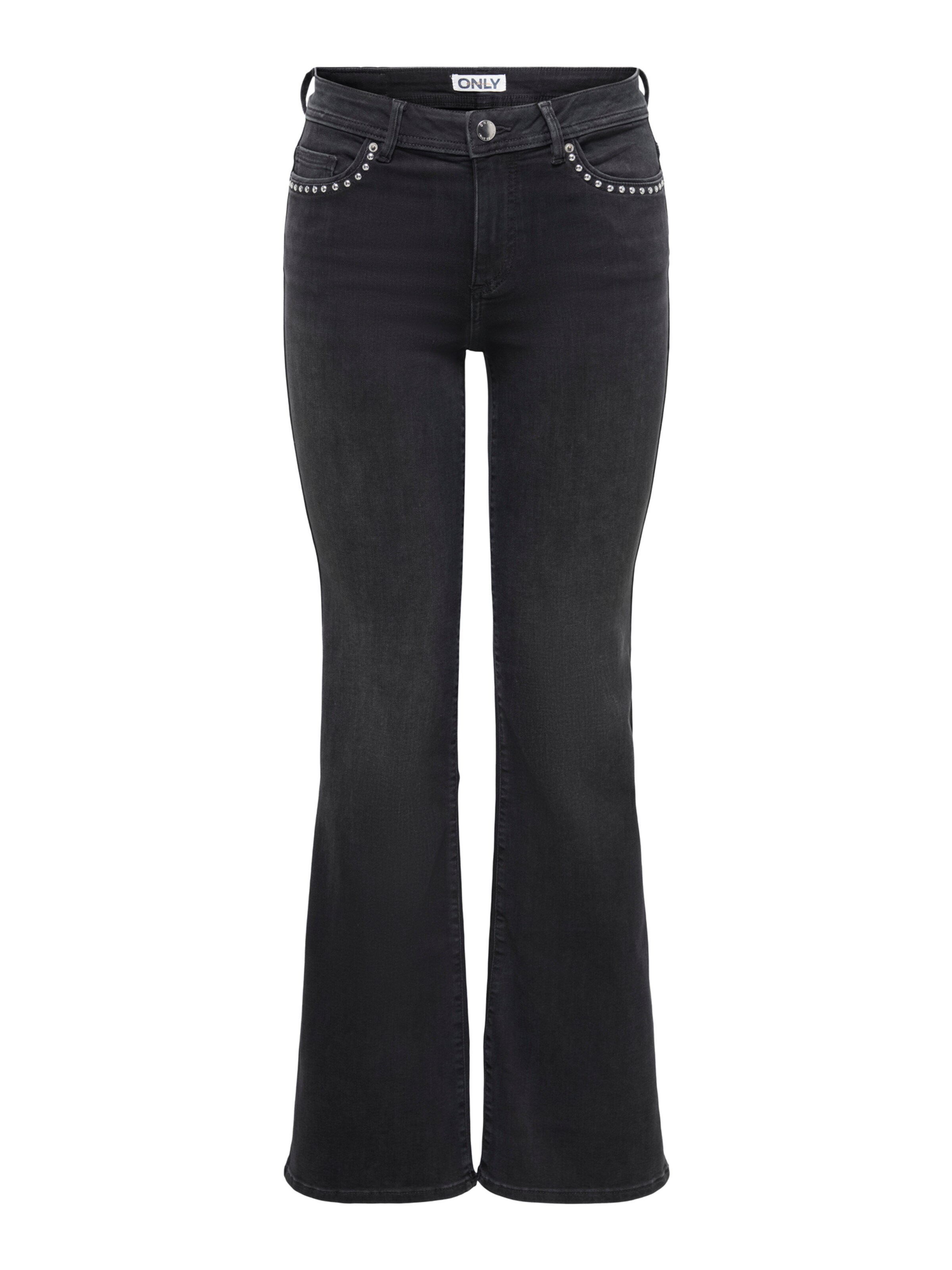 ONLY Jean 'ONLWAUW' en 25-26/30 en gris denim, Vue avec produit
