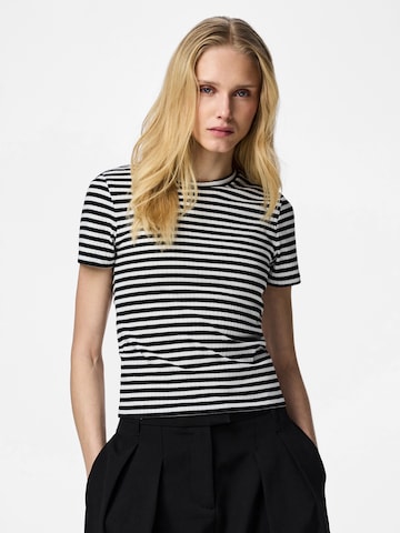 PIECES Shirt 'PCLaya Baby' in Black: front