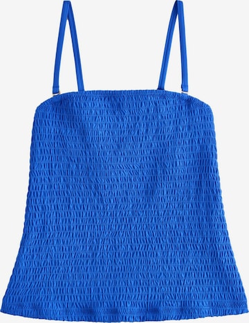 Bustier Hauts de bikini Next en bleu : devant