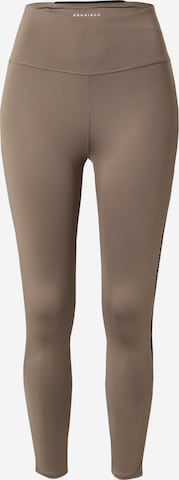 Röhnisch Skinny Workout Pants 'Kay' in Brown: front