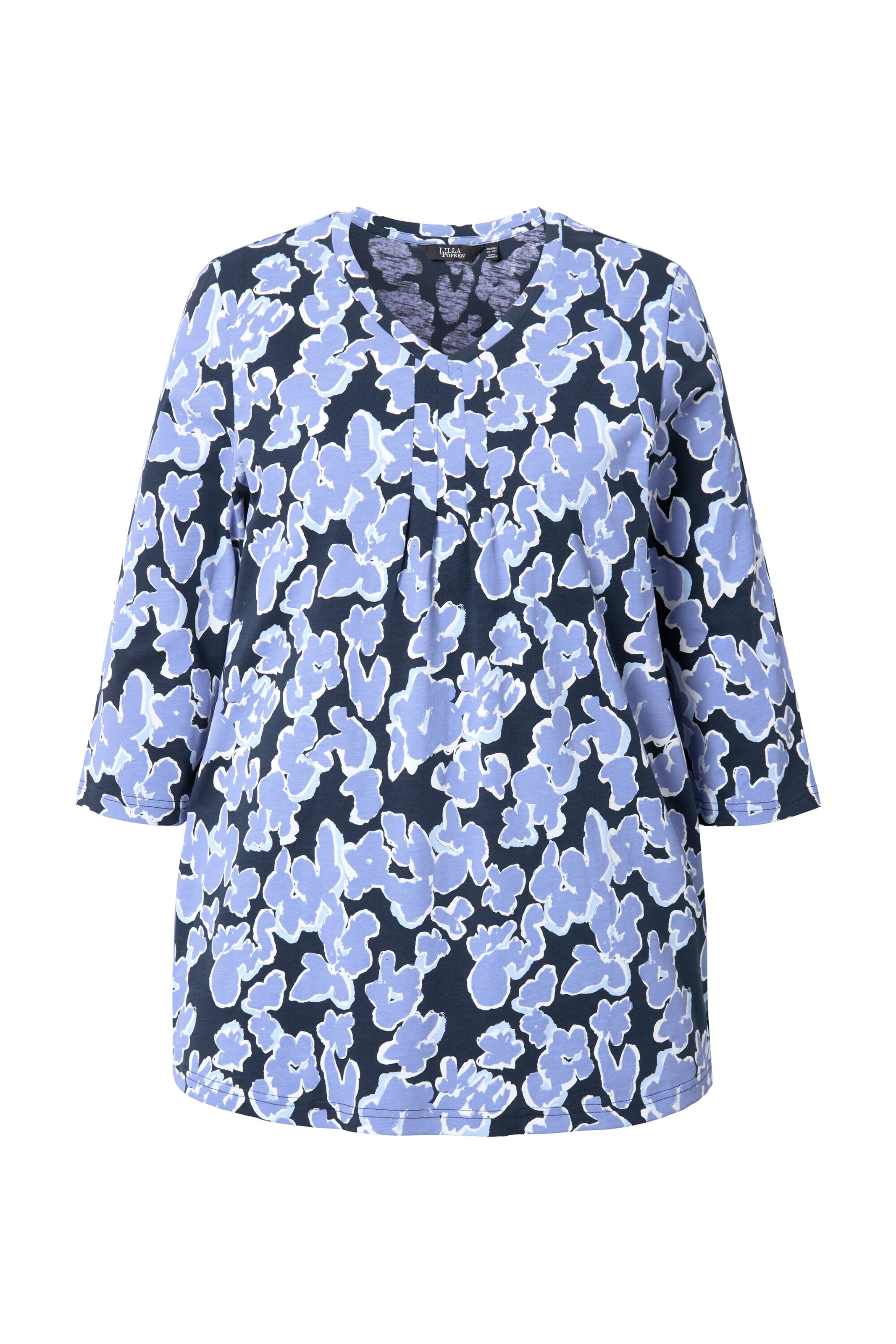 Ulla Popken Shirt in Blue: front