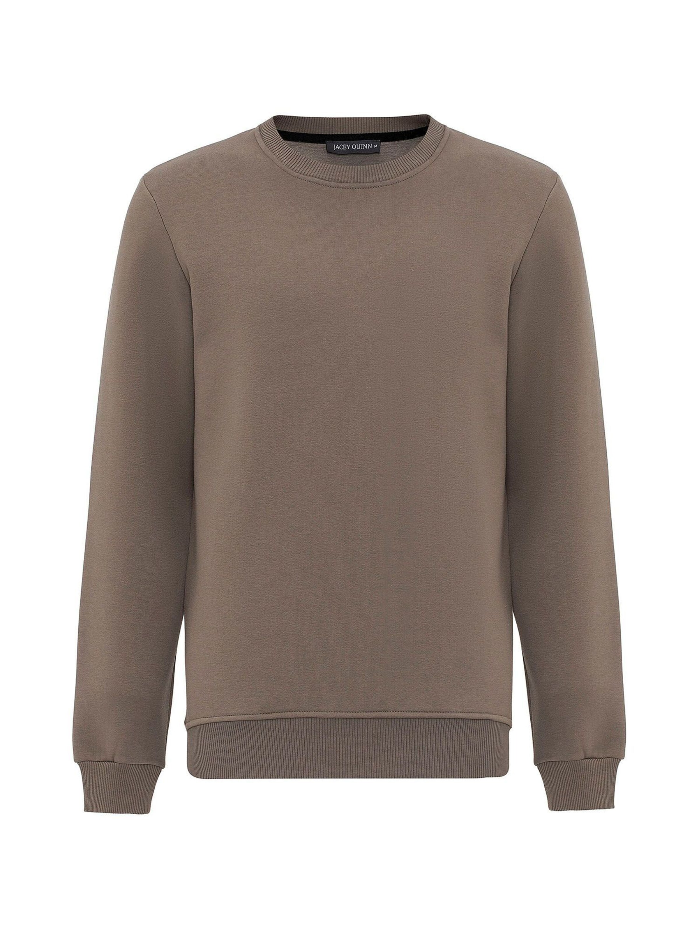 Bluză de molton de la Jacey Quinn pe verde: față