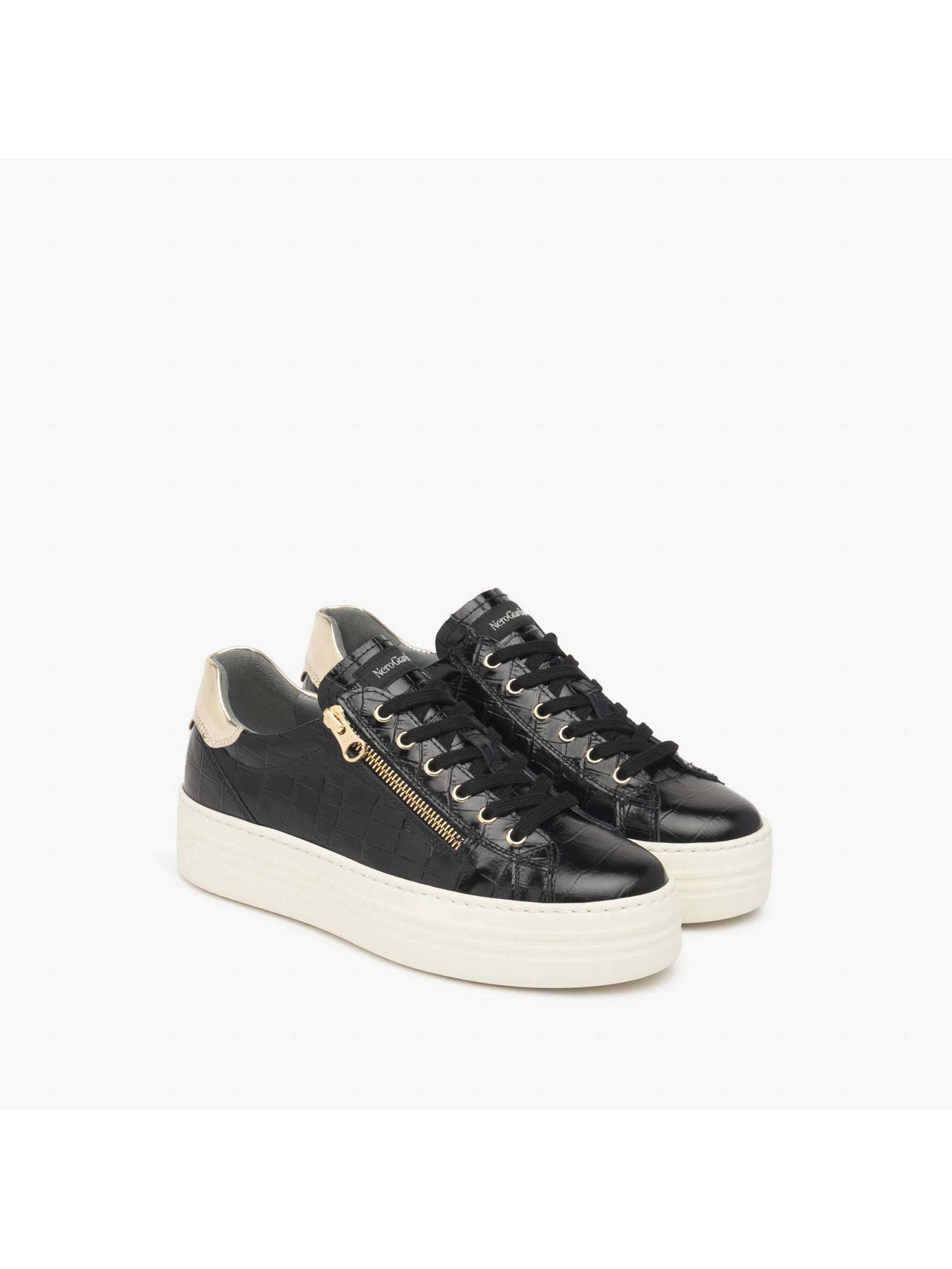 Baskets basses Nero Giardini en noir