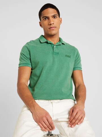 Superdry - Camiseta en verde