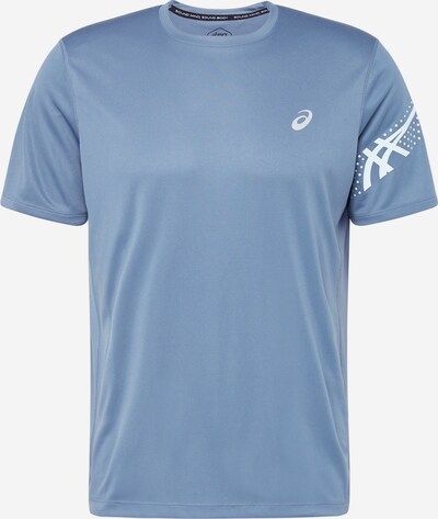 ASICS Sportshirt in rauchblau / weiß, Produktansicht