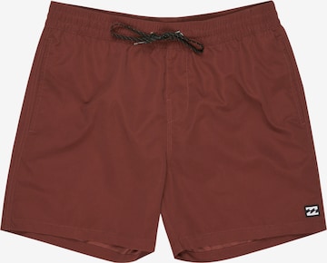 BILLABONG Badeshorts 'All Day' in Rot: Vorderseite