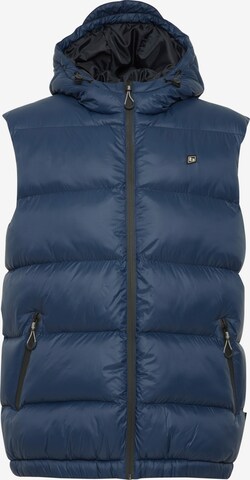 Gilet 'Pafte' BLEND en bleu : devant