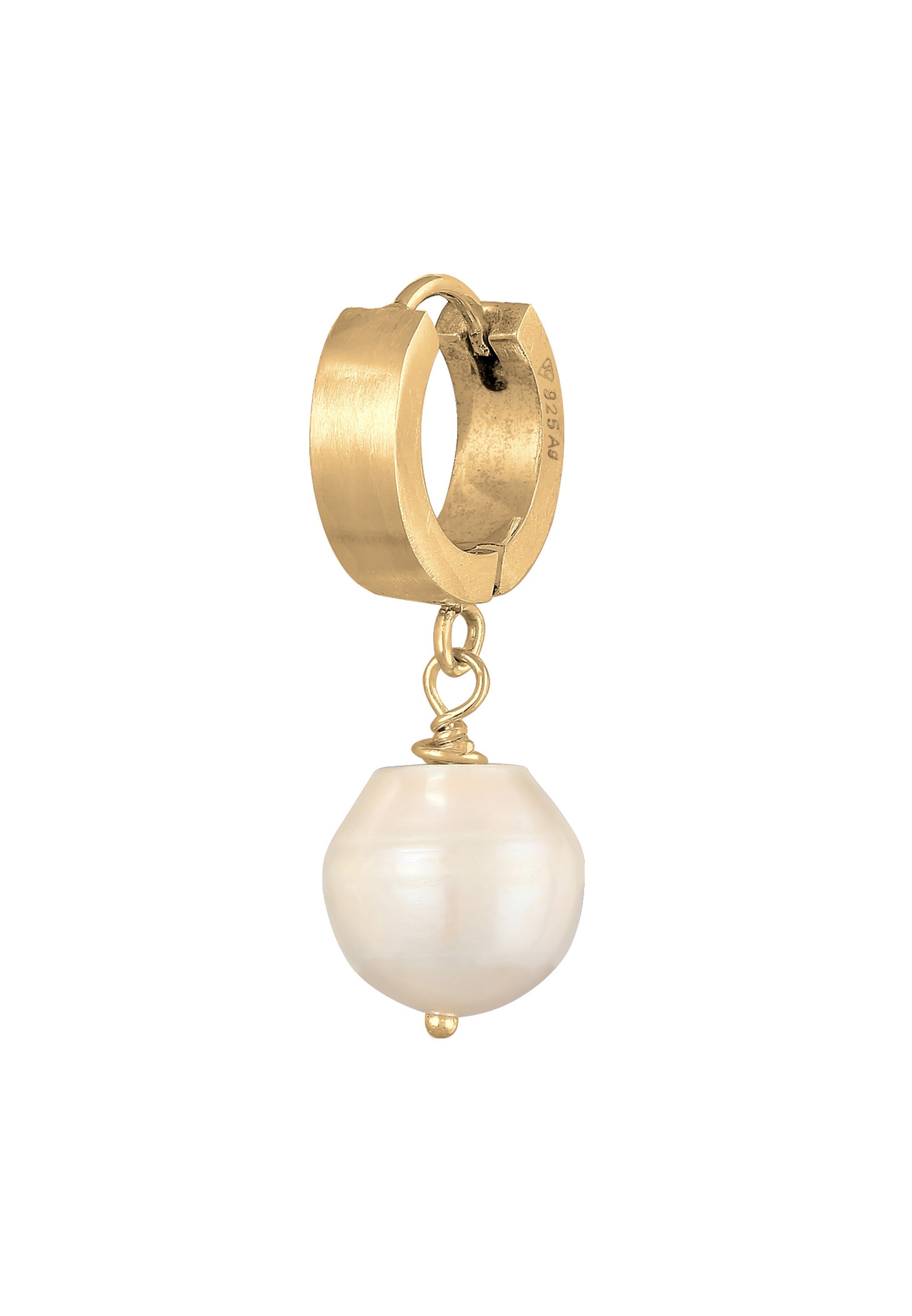 KUZZOI Ohrring in Gold: Vorderseite