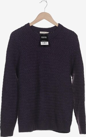 hessnatur Sweater & Cardigan in XL in Purple: front