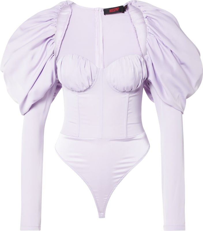 Misspap Blusenbody in Pastelllila Misspap Blusenbody in Pastelllila