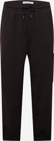 Tommy Jeans Pants in Black: front