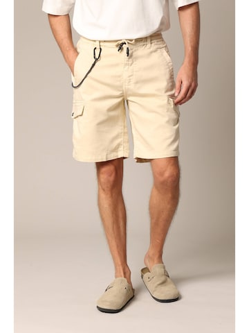 Regular Pantalon 'Cemi' Deeluxe en beige : devant