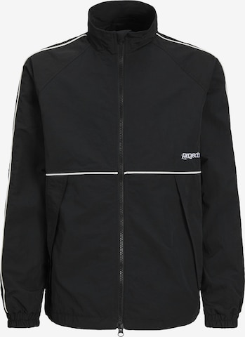 Jack & Jones Junior Jacke 'Union' in Schwarz: Vorderseite