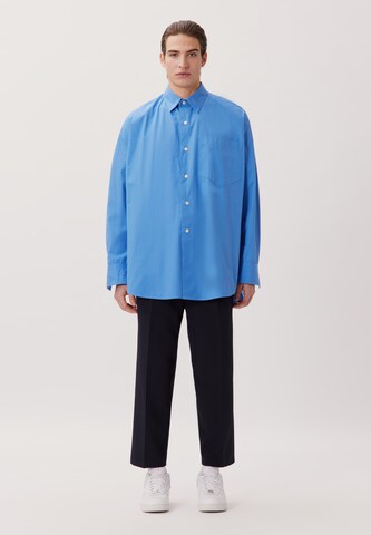 Studio Seidensticker Comfort fit Overhemd in Blauw