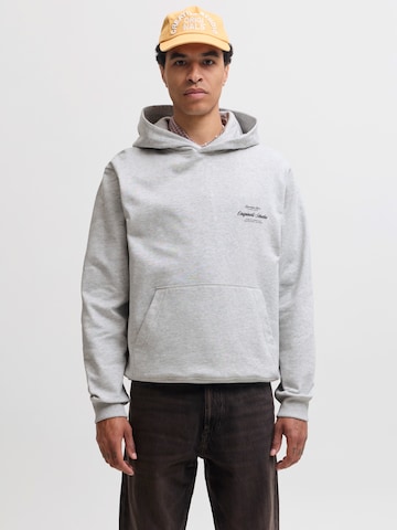 JACK & JONES Mikina 'JORNORREBRO' – bílá: přední strana