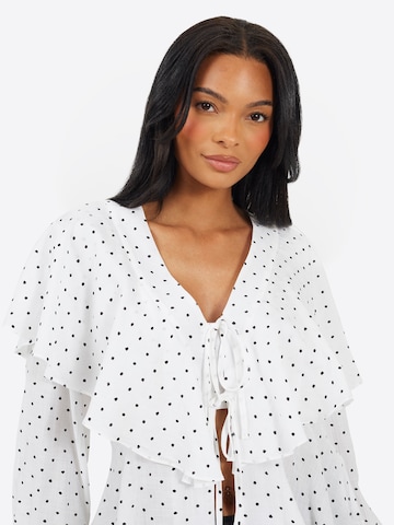 BRAVE SOUL Bluse in Weiß