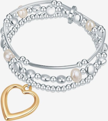 Bracelet Lulu & Jane en argent : devant