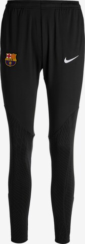 NIKE Skinny Sportbroek in Groen: voorkant