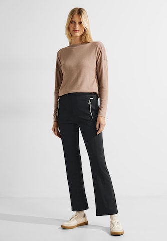 CECIL Boot cut Pants in Black