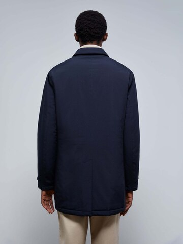 Scalpers Between-Seasons Coat in Blue