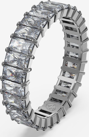 Swarovski Ring in Silber: Vorderseite