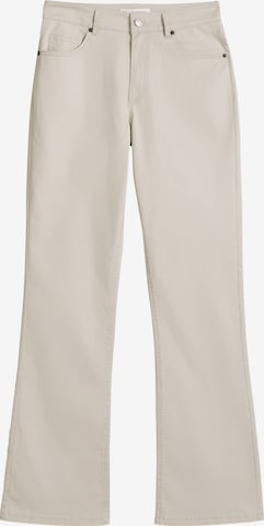 évasé Pantalon Marc O'Polo en gris : devant