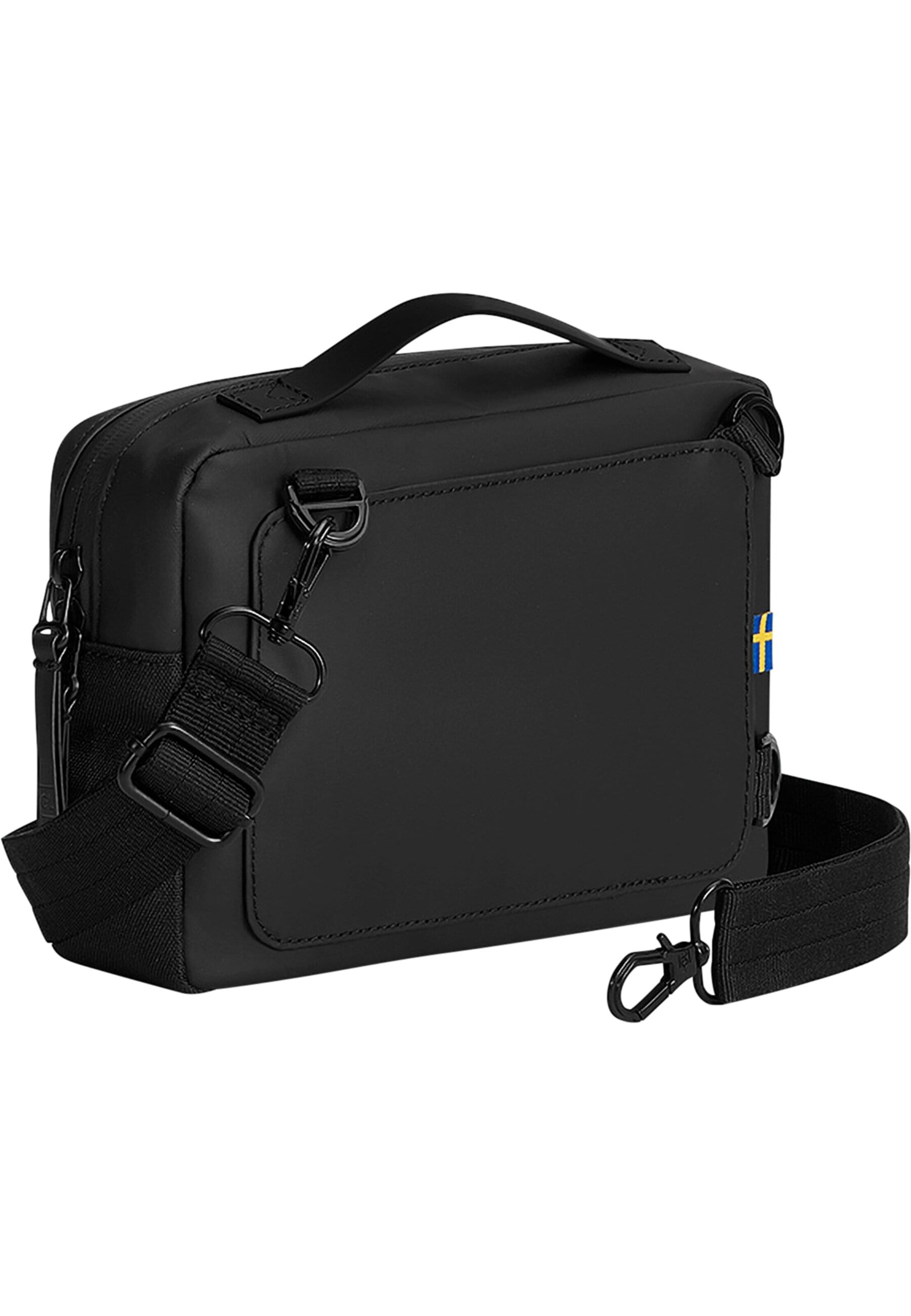 Gaston Luga Schoudertas 'Däsh' in Zwart