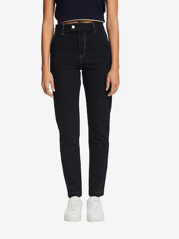 ESPRIT Regular Jeans in Zwart: voorkant