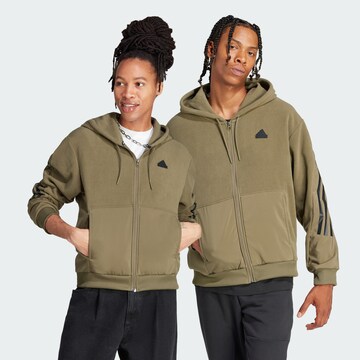 ADIDAS SPORTSWEAR Sportsweatjacke 'Future Icons' in Grün: predná strana