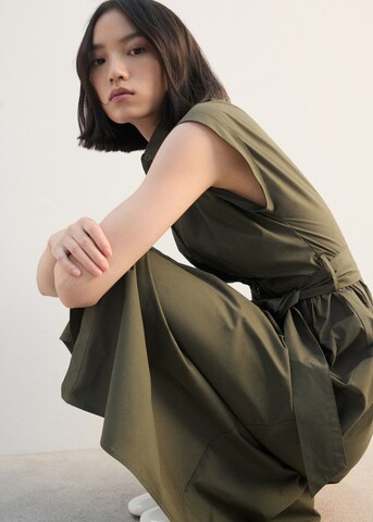 MANGO Shirt Dress 'Pupi-H' in Green