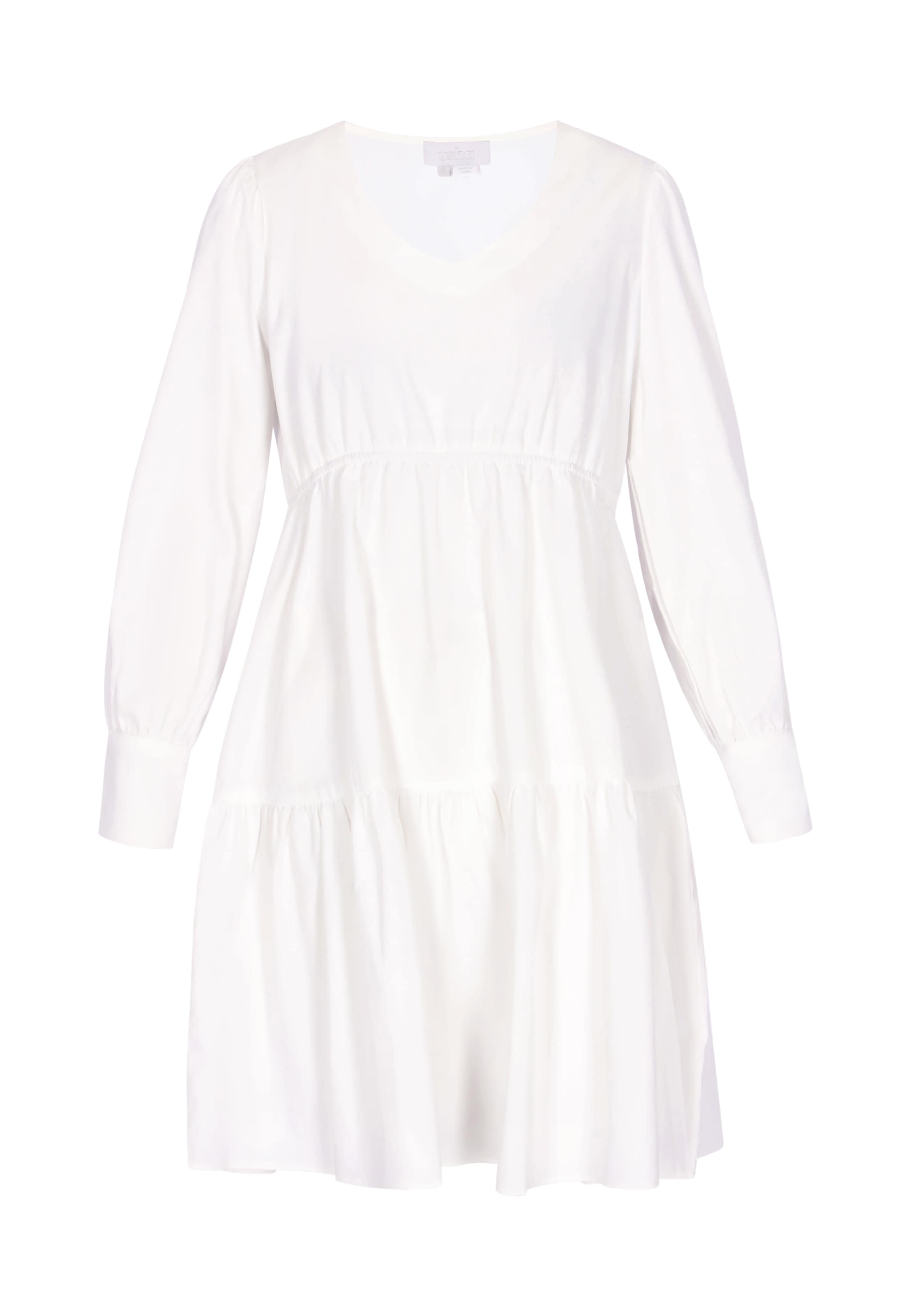 Robe usha WHITE LABEL en blanc : devant
