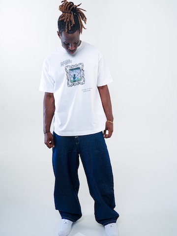 T-Shirt 'MARADONA - BUILDING MY LEGACY' ATELIER OF FAITH en blanc