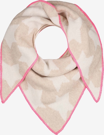 Zwillingsherz Chusta w kolorze beżowy: przód
