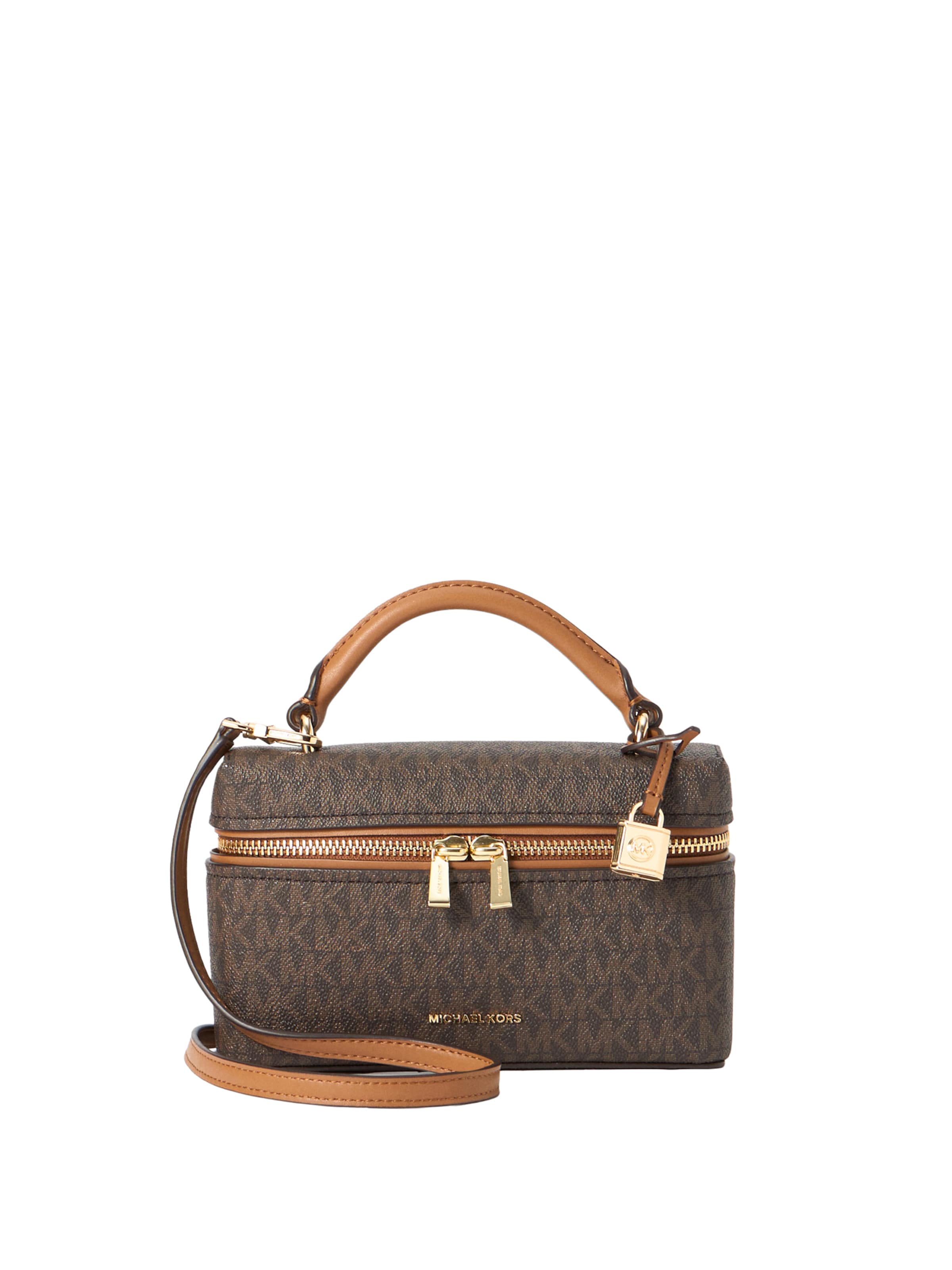 MICHAEL Michael Kors Taška přes rameno – hnědá: přední strana