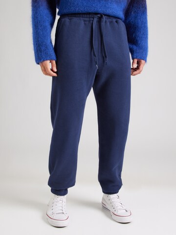 HOLLISTER Tapered Pants in Blue: front