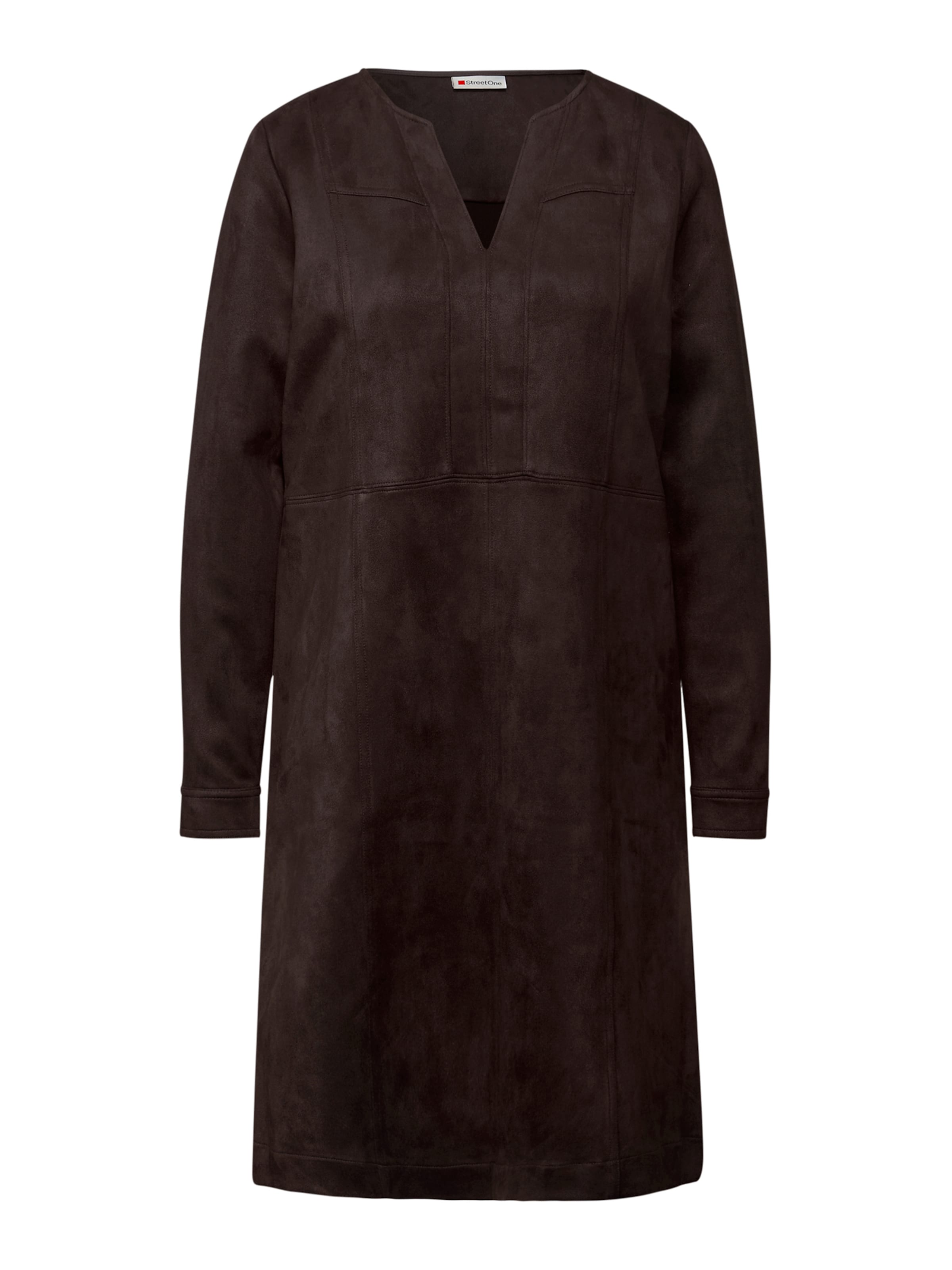STREET ONE Dress in Brown: front