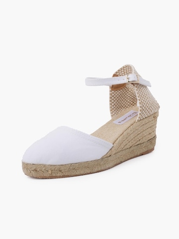 Pisamonas Sandale‌‌ in Weiß: Vorderseite