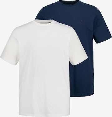 T-Shirt JP1880 en bleu : devant