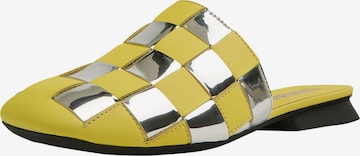 CAMPER Mules 'Casi Myra' in Yellow: front