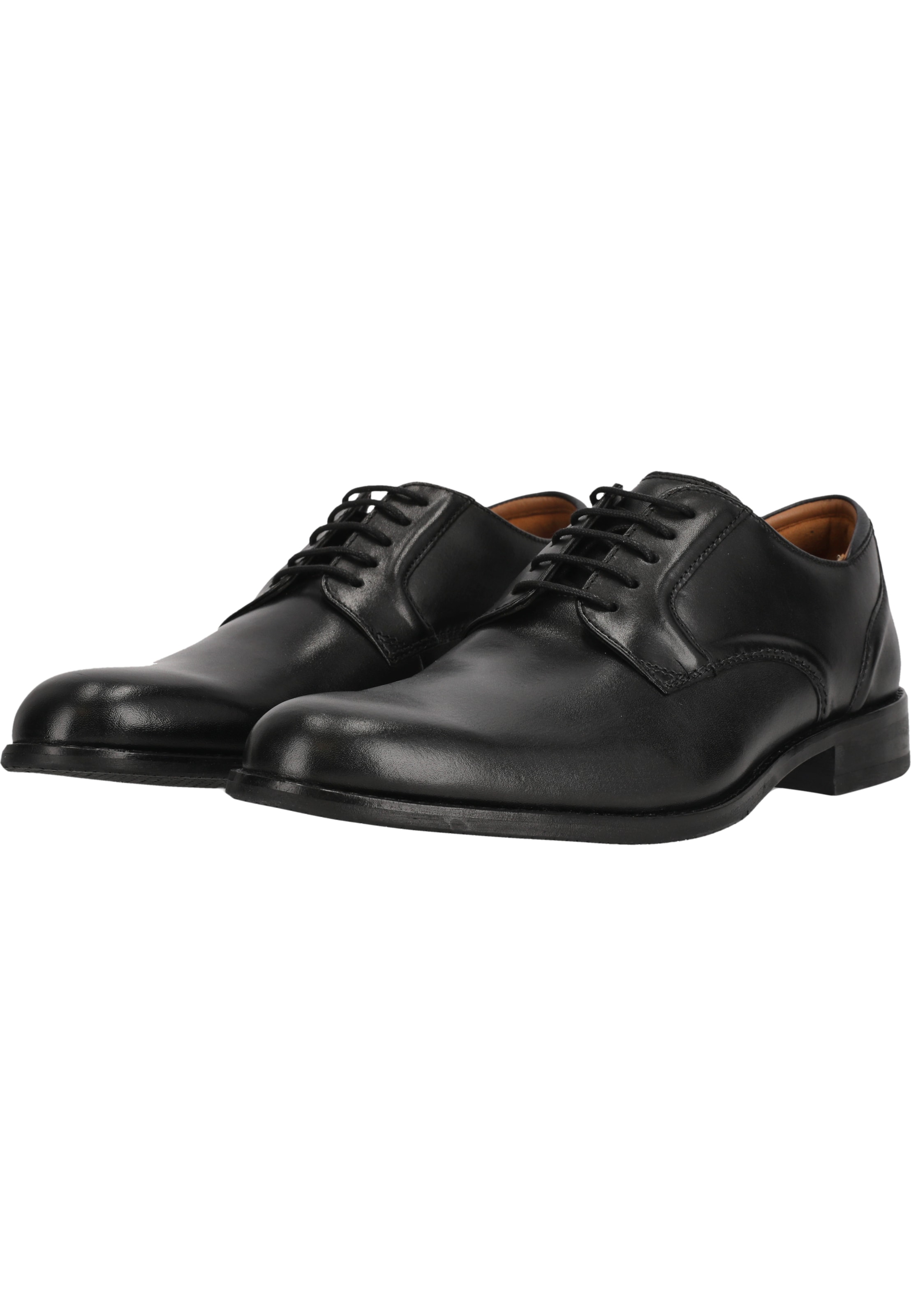 CLARKS Schnürschuhe 'CraftArlo Lace' in Schwarz