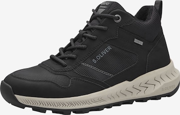 s.Oliver Stiefelette in Schwarz: Vorderseite