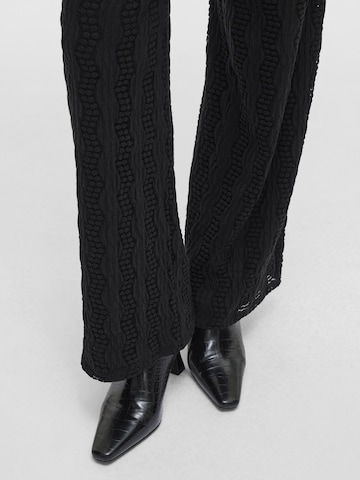 Loosefit Pantalon VILA en noir