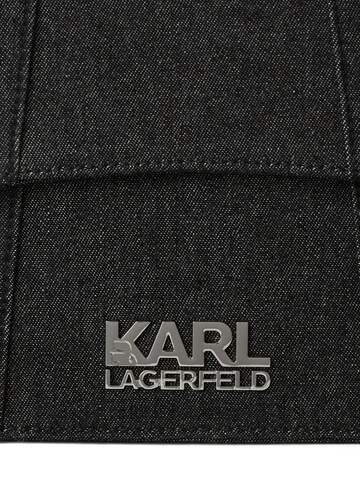 Karl Lagerfeld - Bolso de mano en azul