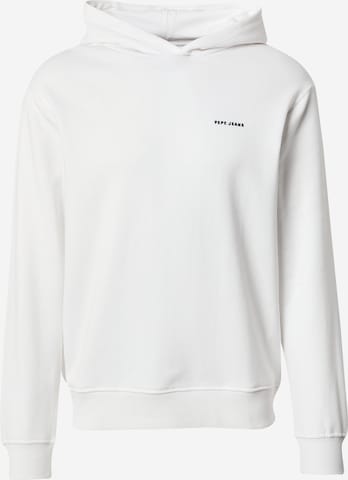 Pepe Jeans Sweatshirt in Weiß: Vorderseite