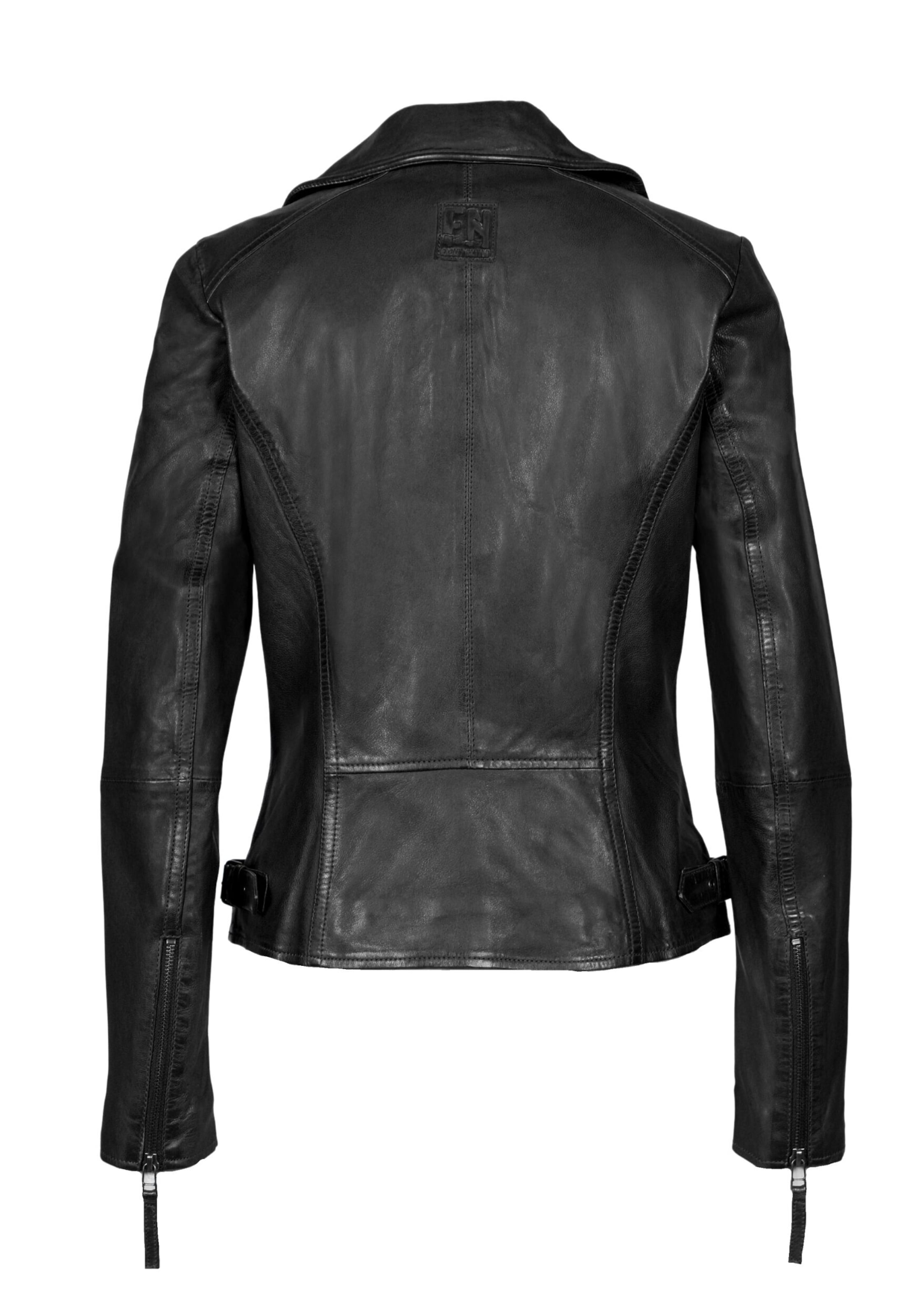 FREAKY NATION Prehodna jakna ' FNNiaBiker ' | črna barva