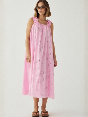 Noella Dress ' N-Marli ' in Pink: Vorderseite